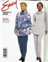 McCalls Sewing Pattern 9055 Top Pants Stretch Knits Misses Size 16-22 - £7.01 GBP