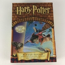 Harry Potter &amp; The Golden Snitch 250 Piece Puzzle Glow In Dark Image New Sealed - £22.55 GBP