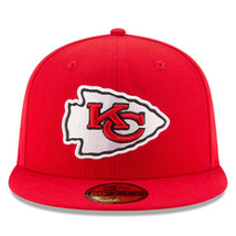 Kansas City Chiefs  Football New Era Flat Bill Snapback Ball Cap Hat New - £20.26 GBP