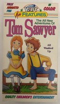 The All New Adventures Of Tom Sawyer Kids Mini Features VHS 1980-RARE-SHIP N 24H - £55.82 GBP