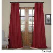 Oyster Solid Rod Pocket Room Darkening Curtain - 50 in. W X 108 in. L (1... - £11.04 GBP