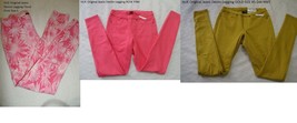 Hue Original Jeans Denim Legging Rose Pink Size M Xs Gold Xs - £13.64 GBP