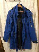 Junge Danmark Womens Jacket Blue GB Size 38 - £65.11 GBP