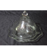 Antique BETHLEHEM STAR Pound Butter Dish By INDIANA GLASS - Circa 1910-1920 - $24.98