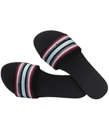 Havaianas Women&#39;s You Malta Mix Slide Sandal, Size 6, Black/Multi, NWT - $69.02 CAD
