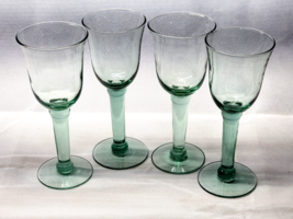 Vintage Yucatan Spanish Style Blown Crystal 7.5” Wine Glass - Mint Set Of 4 - $23.74