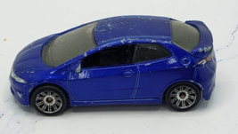 Matchbox Metro Rides (2009) Blue &#39;08 Honda Civic Type R Toy Car 29/100 - $2.96