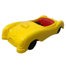 VTG Little Liddle Kiddle Yellow Convertible Car Red Interior - $51.47