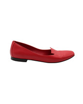 Hermes Loafer Flats In Leather Women Red Size 38 - $254.60