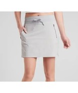 Athleta Trekkie North Skirt/Skort – Pockets – Galactic Grey – Size 8 - $464.83 MXN