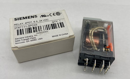 Siemens 3TX7111-3PC03 Plug-In Relay 24VDC Coil 6Amp  - $19.25
