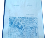 1920 Colockum Pass Quadrangle \Washington WA USGS Survey Map - $31.14