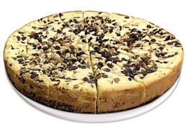 Andy Anand Freshly Baked Turtle Cheesecake 9&quot; with Chocolate Chip &amp; Nuts Irresis - £42.69 GBP