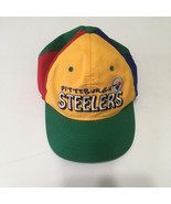 Pittsburgh steelers vintage hat cap child size old logo bright colors - $468.06 MXN