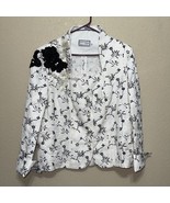 Bencivenga couture blazer PEARL EMBELISHED SZ 52 - $498.77 CAD