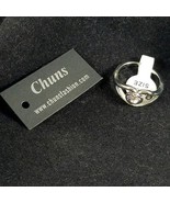 Womens Chuns Valentine Heart Ring 8.5 Silver Tone Bohemian Nineties Serious - $202.45 MXN Womens Chuns Valentine Heart Ring 8.5 Silver Tone Bohemian Nineties Serious - $202.45 MXN