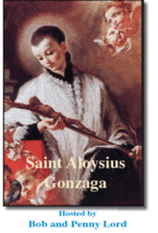 Saint Aloysius Gonzaga DVD by Bob and Penny Lord, New - £9.28 GBP