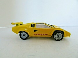 Matchbox Diecast Lamborghini Countach Lp 5000S 1985 Macau Yellow 1/64 H2 - $3.62