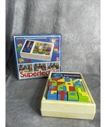 Superfection Puzzle Game Vintage 1975 Lakeside 100% Complete Tested &amp; Wo... - $28.04