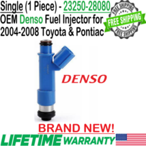 BRAND NEW Genuine Denso 1Pc Fuel Injector For 2007, 2008 Toyota Matrix 1.8L I4 - £66.58 GBP