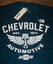 Vintage Style Gm Chevrolet 1911 Chevy Cars Trucks T-Shirt Mens Small New w/ Tag - £15.82 GBP