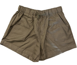 Romantichut Army Green Pocket Drawstring Relaxed Shorts - Size L - $14.84