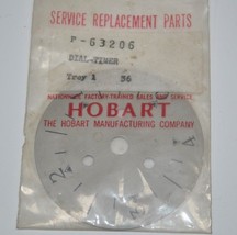 Hobart Timer Dial Part# P-63206  New Old Stock Vintage Part - $16.77