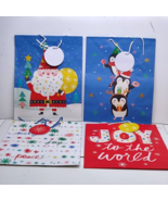 Hallmark Joy To The World Santa Claus Assorted Gift Bag 13&quot; X 11&quot; x 6&quot; L... - $66.75 CAD