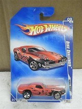 Hot WHEELS- Dixie CHALLENGER- Red Car - Rebel Rides &#39;09- New On CARD- L47 - £2.90 GBP