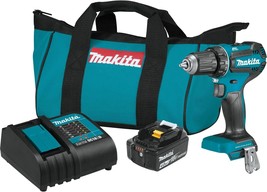 1/2&quot; Driver-Drill Kit, 18V Lxt® Lithium-Ion Brushless, From Makita, 4.0Ah. - $233.94