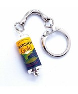 Unique  THATCHERS GOLD CAN KEYRING fab CIDER keychain THATCHER&#39;S west co... - $7.52