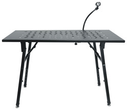 Rockville PKS38 Platform-Style Keyboard/DJ Stand+Tabletop+Gooseneck Mic Stand - £157.46 GBP