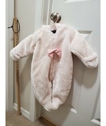 Wendy Bellissimo Girl Bunting One Piece Snowsuit Pink Sz 6 months - $26.49 CAD