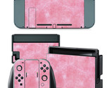 For Nintendo Switch Pink Pearl Console &amp; Joy-Con Controller Vinyl Skin D... - £9.41 GBP