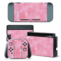 For Nintendo Switch Pink Pearl Console &amp; Joy-Con Controller Vinyl Skin D... - $11.97