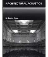 Architectural Acoustics by M. David Egan (1988, Hardcover) - $293.81 MXN