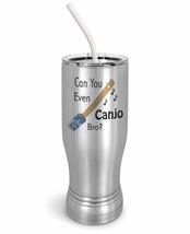 PixiDoodle Musician Funny Canjo Bro Insulated Coffee Mug Tumbler with Spill-Resi - £26.93 GBP+