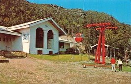 Stowe Vermont Gondola Entering Cliff House~Mount Mansfield Postcard c1960s - £3.98 GBP