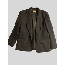 Pendleton Womens Size 16 Black Virgin Wool Blazer Jacket business Career... - $29.65