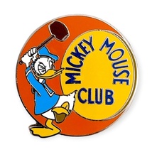 Donald Duck Disney Pin: Mickey Mouse Club Gong - £10.37 GBP