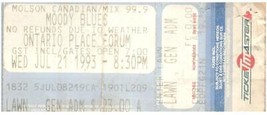 Vintage The Moody &#39;Blues&#39; Concert Ticket Stub Juillet 21 1983 Ontario Li... - £27.24 GBP