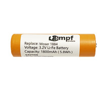 Moser Li+Pro 1884, Ermila 1884 1885 Clippers Battery 1884-7102 1884-7105... - $184.89 MXN