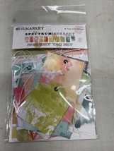 49 &amp; Market  NIP Spectrum Sherbet Tag Set 18 Tags With Strings - £6.28 GBP