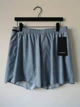 Nwt Lululemon Gdyy Blue Dye Lightweight Surge Shorts 6&quot; Lined Men&#39;s Xl - £57.00 GBP