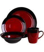 Elama’s Tanizia 16 Piece High Gloss Dinnerware Set - €76,69 EUR