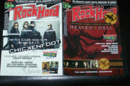 Rock Hard Magazine 5/2009 Heaven &amp; Hell (Iommi Dio) Chickenfoot + Poster - $16.83