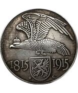 Karl Goetz 1915 Jubiläumsmedaille: Adler &amp; Sonne Nachschlag - $18.56 CAD