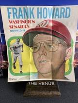 1970 Topps Posters Inserts #22 Frank Howard : Washington Senators - £5.40 GBP