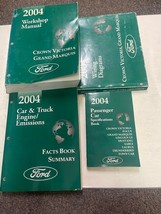 2004 OEM  FORD Crown Victoria &amp; Grand Marquis Service Shop Manual Set - $129.99