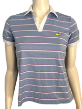 Magnolia Lane Blue, Pink, White  Collared Short Sleeve Masters Golf Shir... - €24,28 EUR